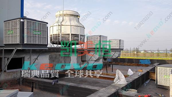 上海食品工廠<a href=http://www.hbrdl.com/photo/jie.html target='_blank'>車間降溫</a>