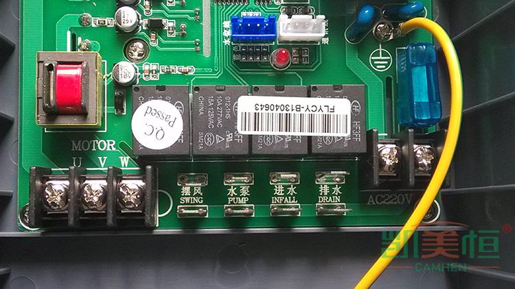 凱美恒冷風(fēng)機(jī)變頻器接線圖 <a href=http://www.hbrdl.com target='_blank'>凱美恒</a><a href=http://www.hbrdl.com/22.html target='_blank'>冷風(fēng)機(jī)</a>變頻器接線圖